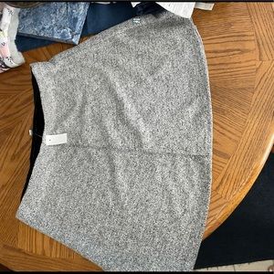 Loft Grey Ponte Skirt